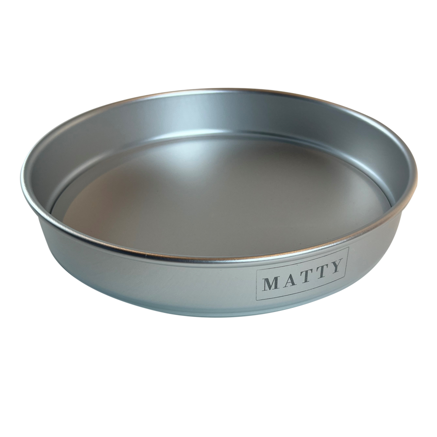 8x1 1/2inch Matty Edgell Online Range Round Sandwich Tin with Loose Base